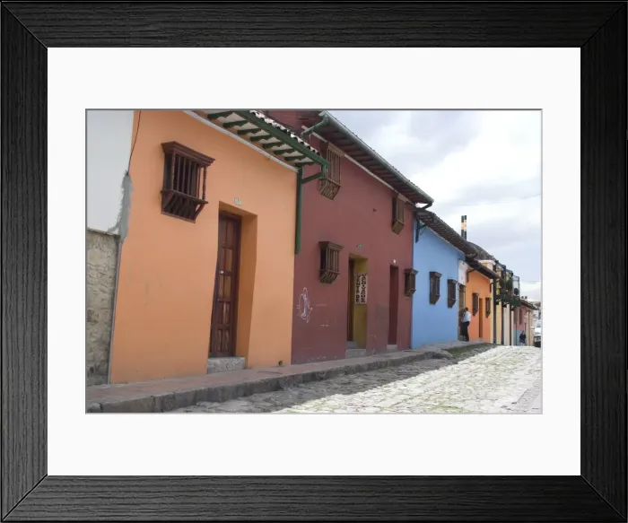 Framed Print : Candelaria, the historic district, Bogota, Colombia, South America Framed Print : Candelaria, the historic district, Bogota, Colombia, South America