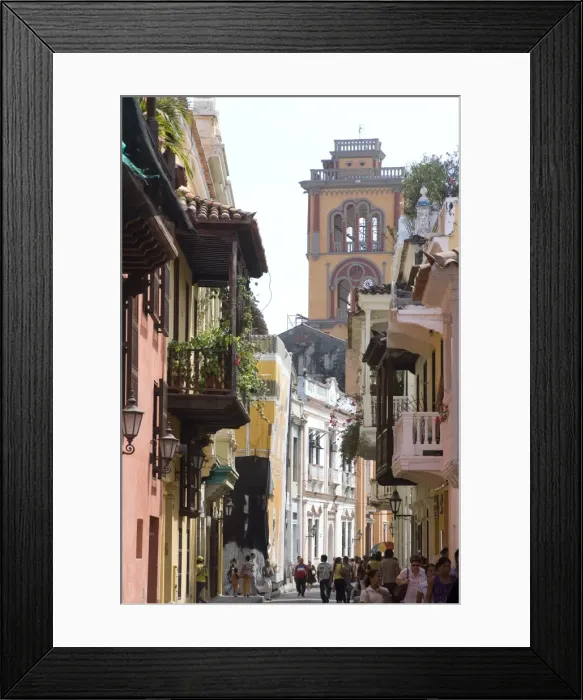 Framed Print : The Walled City (Ciudad Amurallada), UNESCO World Heritage Site, Cartagena Framed Print : The Walled City (Ciudad Amurallada), UNESCO World Heritage Site, Cartagena