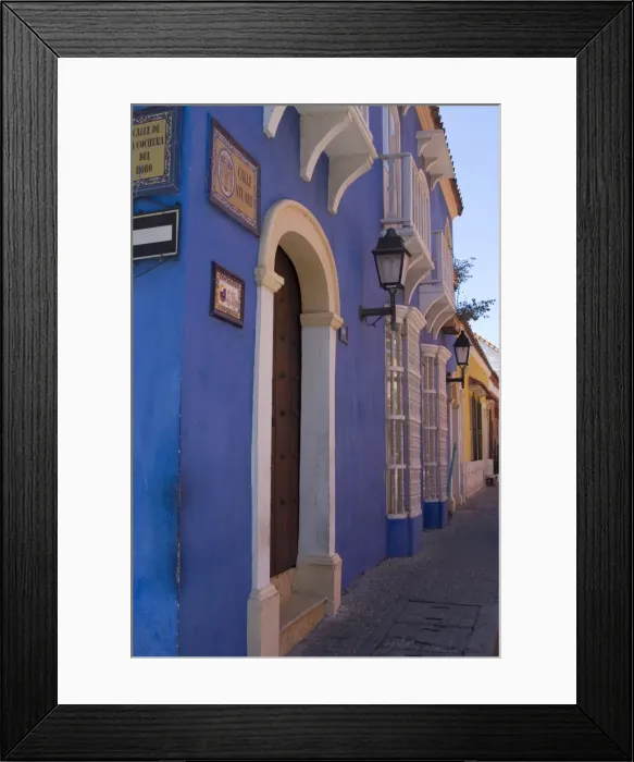 Framed Print : The Walled City (Ciudad Amurallada), Cartagena, Colombia, South America Framed Print : The Walled City (Ciudad Amurallada), Cartagena, Colombia, South America