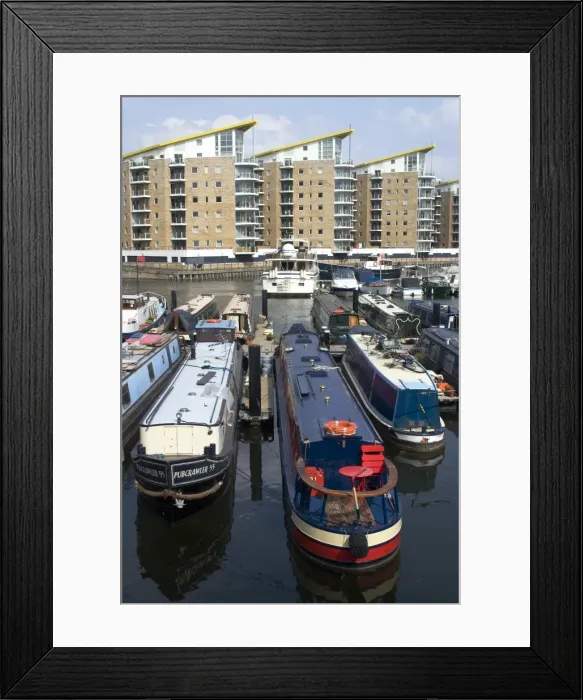Framed Print : Limehouse Basin, Docklands, London, England, United Kingdom, Europe Framed Print : Limehouse Basin, Docklands, London, England, United Kingdom, Europe