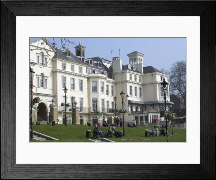 Framed Print : Buildings on Water Lane, near the Thames, Richmond, Surrey, England, United Kingdom Framed Print : Buildings on Water Lane, near the Thames, Richmond, Surrey, England, United Kingdom