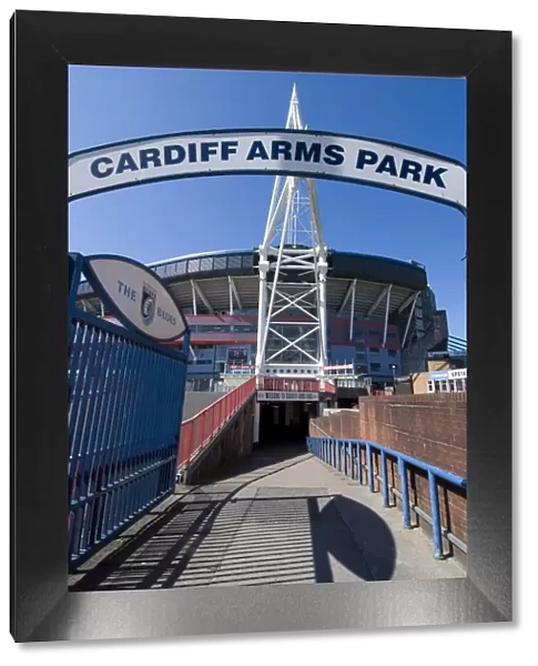 Cardiff Millennium Stadium at Cardiff Arms Park, Cardiff, Wales, United Kingdom, Europe
