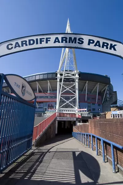 Cardiff Millennium Stadium at Cardiff Arms Park, Cardiff, Wales, United Kingdom, Europe