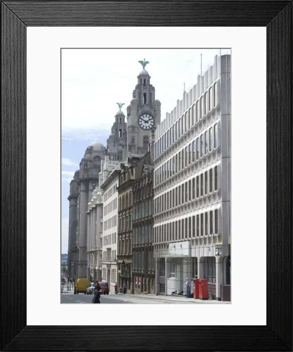 Framed Print : The Liver Building, one of the Three Graces, Liverpool, Merseyside, England Framed Print : The Liver Building, one of the Three Graces, Liverpool, Merseyside, England