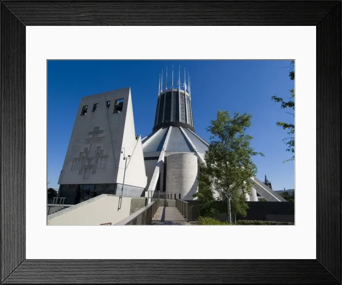 Framed Print : The Catholic Liverpool Metropolitan Cathedral, Liverpool, Merseyside, England Framed Print : The Catholic Liverpool Metropolitan Cathedral, Liverpool, Merseyside, England