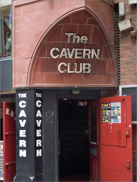 The Cavern Club, Matthew Street, Liverpool, Merseyside, England, United Kingdom, Europe