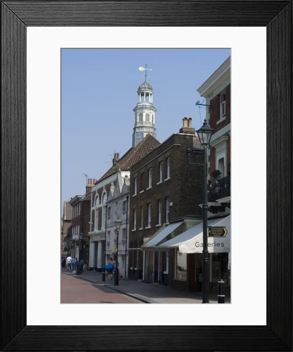 Framed Print : The High Street, Rochester, Kent, England, United Kingdom, Europe Framed Print : The High Street, Rochester, Kent, England, United Kingdom, Europe