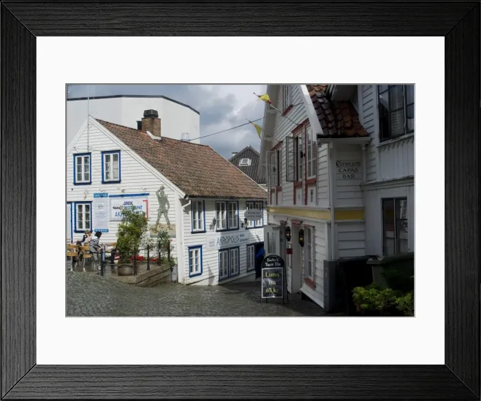 Framed Print : The Old Town, Stavanger, Norway, Scandinavia, Europe Framed Print : The Old Town, Stavanger, Norway, Scandinavia, Europe