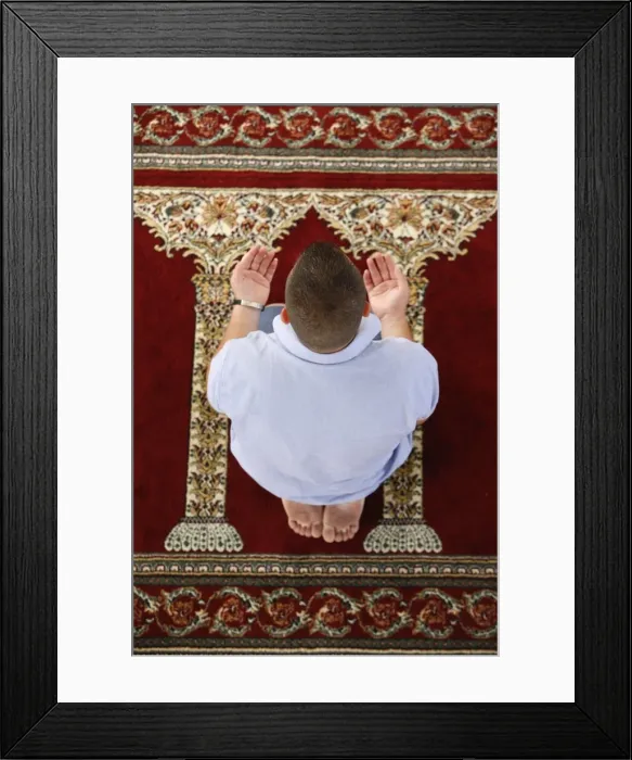 Framed Print : Muslim prayer, Vlora, Albania, Europe