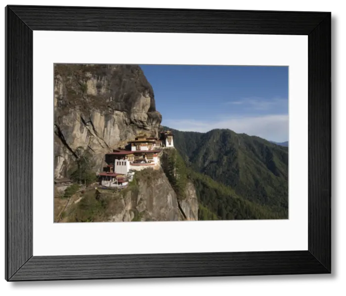 Framed Print : The famous Taktshang Goempa (Tigers Nest Monastery), Bhutan, Asia Framed Print : The famous Taktshang Goempa (Tigers Nest Monastery), Bhutan, Asia