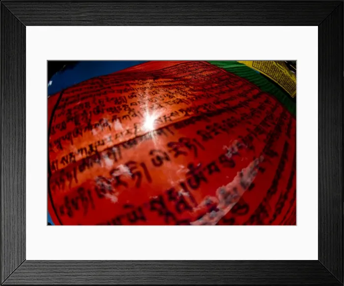 Framed Print : Prayer flags near Thimpu, Bhutan, Asia Framed Print : Prayer flags near Thimpu, Bhutan, Asia