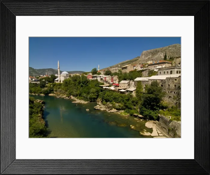 Framed Print : The old town of Mostar, UNESCO World Heritage Site, Bosnia-Herzegovina, Europe Framed Print : The old town of Mostar, UNESCO World Heritage Site, Bosnia-Herzegovina, Europe