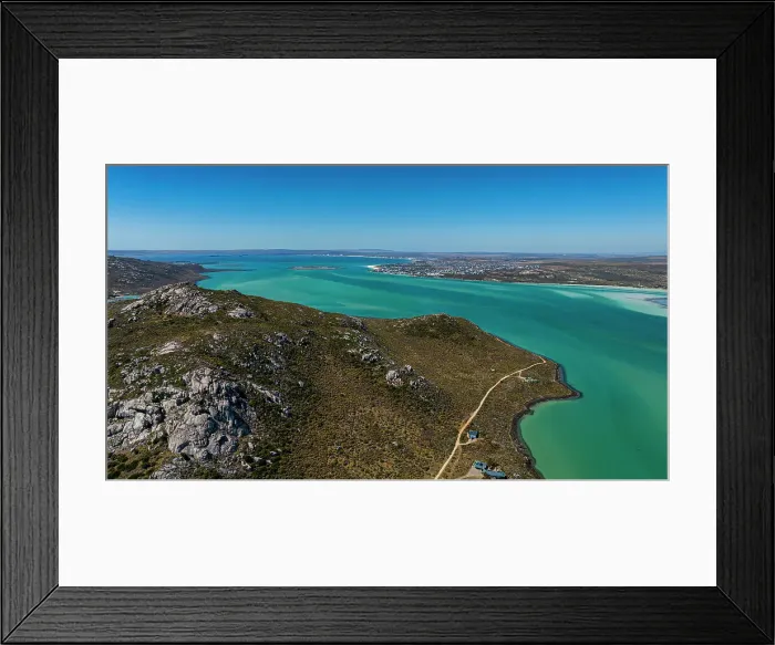 Framed Print : Aerial of the Langebaan Lagoon Marine Protected Area, West Coast National Park, Western Cape Province, South Africa, Africa Framed Print : Aerial of the Langebaan Lagoon Marine Protected Area, West Coast National Park, Western Cape Province, South Africa, Africa