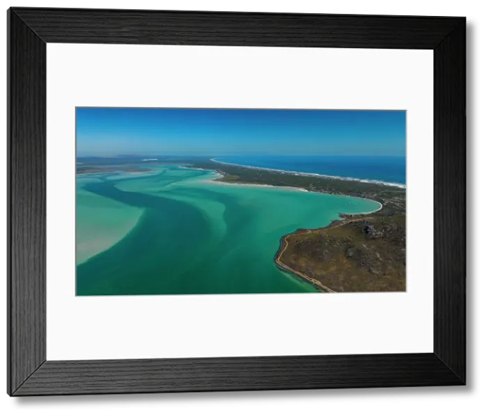 Framed Print : Aerial of the Langebaan Lagoon Marine Protected Area, West Coast National Park, Western Cape Province, South Africa, Africa Framed Print : Aerial of the Langebaan Lagoon Marine Protected Area, West Coast National Park, Western Cape Province, South Africa, Africa