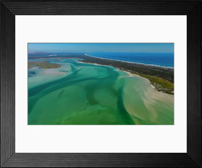 Framed Print : Aerial of the Langebaan Lagoon Marine Protected Area, West Coast National Park, Western Cape Province, South Africa, Africa Framed Print : Aerial of the Langebaan Lagoon Marine Protected Area, West Coast National Park, Western Cape Province, South Africa, Africa