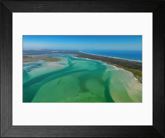 Framed Print : Aerial of the Langebaan Lagoon Marine Protected Area, West Coast National Park, Western Cape Province, South Africa, Africa Framed Print : Aerial of the Langebaan Lagoon Marine Protected Area, West Coast National Park, Western Cape Province, South Africa, Africa