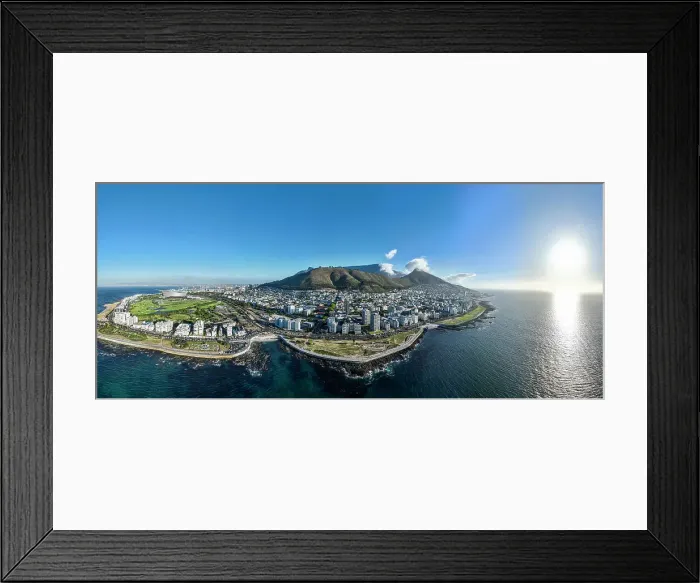Framed Print : Panorama of Cape Town, South Africa, Africa Framed Print : Panorama of Cape Town, South Africa, Africa