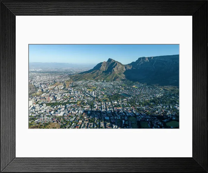 Framed Print : Aerial of Cape Town, South Africa, Africa Framed Print : Aerial of Cape Town, South Africa, Africa