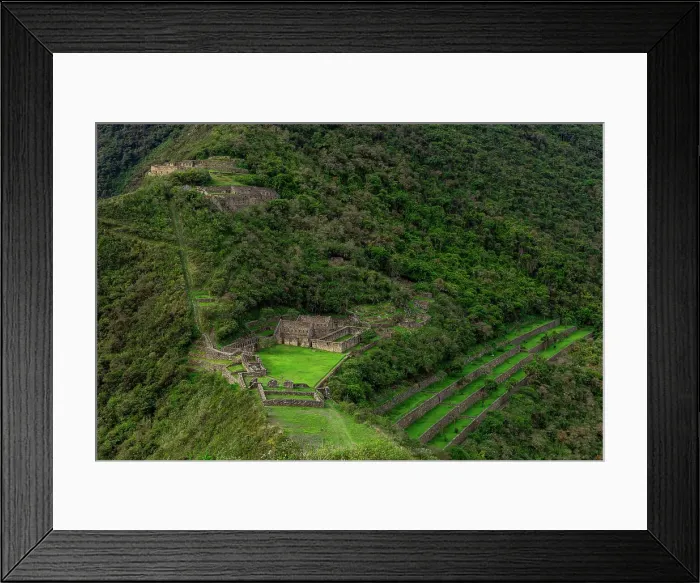 Framed Print : Choquequirao archaeological site, Peru, South America
