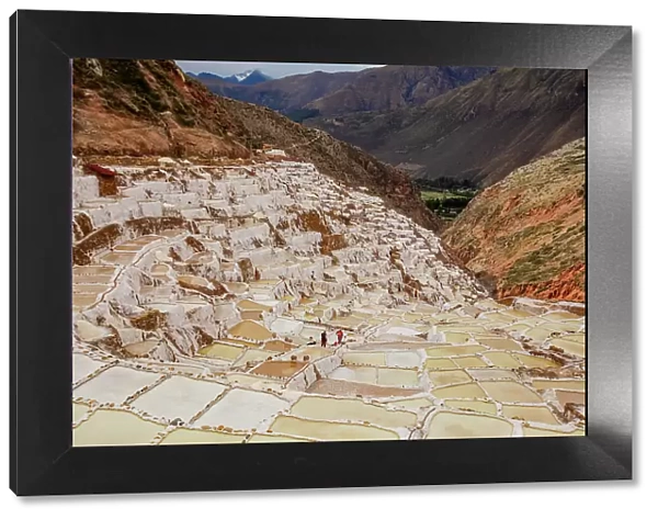 Maras Salt Mines (Salineras de Maras), Peru, South America