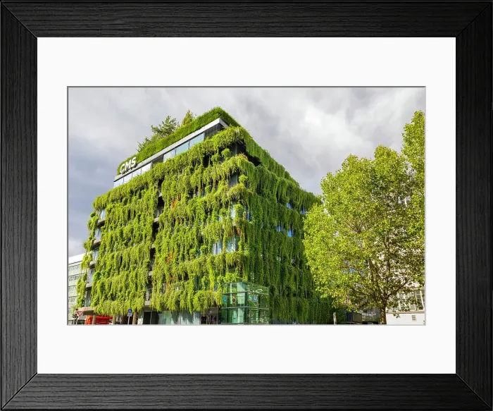 Framed Print : Green Facade, Calwer Passage, trees, Stuttgart, Baden-Wurttemberg state, Germany, Europe Framed Print : Green Facade, Calwer Passage, trees, Stuttgart, Baden-Wurttemberg state, Germany, Europe