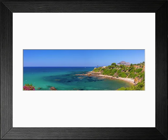 Framed Print : Panoramic rugged coastline near Cefalu, Mediterranean Sea, Province of Palermo, Sicily, Italy, Mediterranean, Europe Framed Print : Panoramic rugged coastline near Cefalu, Mediterranean Sea, Province of Palermo, Sicily, Italy, Mediterranean, Europe