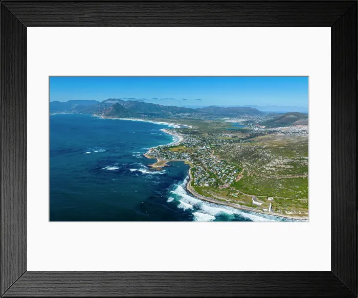 Framed Print : Aerial of Kommetjie, Cape Town, Cape Peninsula, South Africa, Africa Framed Print : Aerial of Kommetjie, Cape Town, Cape Peninsula, South Africa, Africa