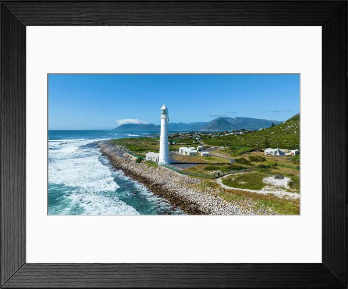 Framed Print : Aerial of Slangkop Lighthouse, Cape Town, Cape Peninsula, South Africa, Africa Framed Print : Aerial of Slangkop Lighthouse, Cape Town, Cape Peninsula, South Africa, Africa