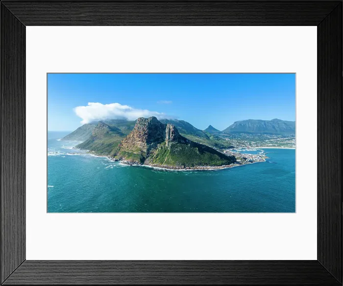 Framed Print : Aerial of Hout Bay, Cape Town, Cape Peninsula, South Africa, Africa Framed Print : Aerial of Hout Bay, Cape Town, Cape Peninsula, South Africa, Africa
