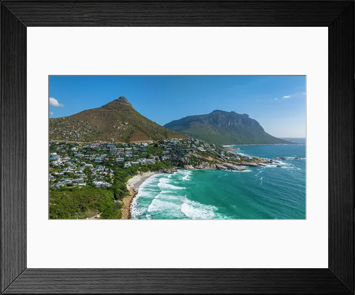 Framed Print : Aerial of Llandudno, Cape Town, Cape Peninsula, South Africa, Africa Framed Print : Aerial of Llandudno, Cape Town, Cape Peninsula, South Africa, Africa