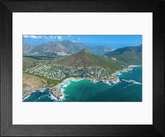 Framed Print : Aerial of Llandudno, Cape Town, Cape Peninsula, South Africa, Africa Framed Print : Aerial of Llandudno, Cape Town, Cape Peninsula, South Africa, Africa