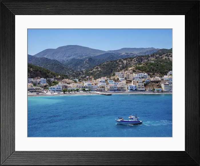 Framed Print : Diafani Village, Karpathos Island, Dodecanese, Greek Islands, Greece, Europe Framed Print : Diafani Village, Karpathos Island, Dodecanese, Greek Islands, Greece, Europe