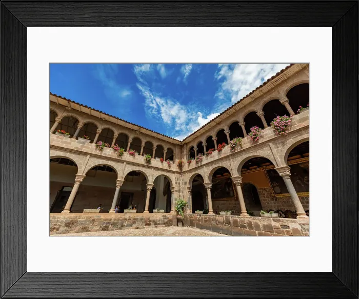Framed Print : Buildings in Cusco, Peru, South America Framed Print : Buildings in Cusco, Peru, South America