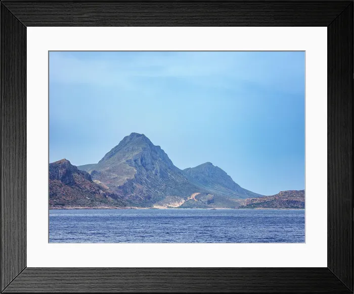 Framed Print : View towards the Balos Lagoon, Gramvousa Peninsula, Chania Region, Crete, Greek Islands, Greece, Europe Framed Print : View towards the Balos Lagoon, Gramvousa Peninsula, Chania Region, Crete, Greek Islands, Greece, Europe
