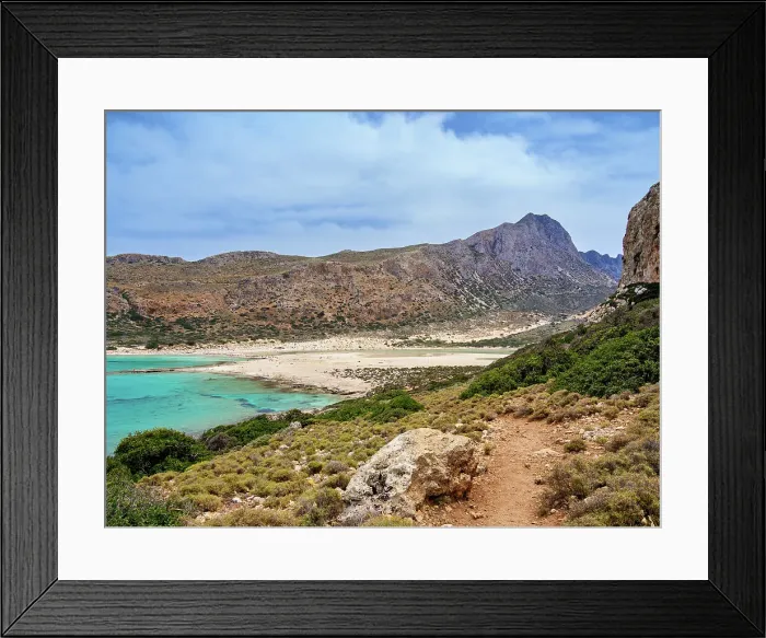 Framed Print : Balos Lagoon, Gramvousa Peninsula, Chania Region, Crete, Greek Islands, Greece, Europe Framed Print : Balos Lagoon, Gramvousa Peninsula, Chania Region, Crete, Greek Islands, Greece, Europe