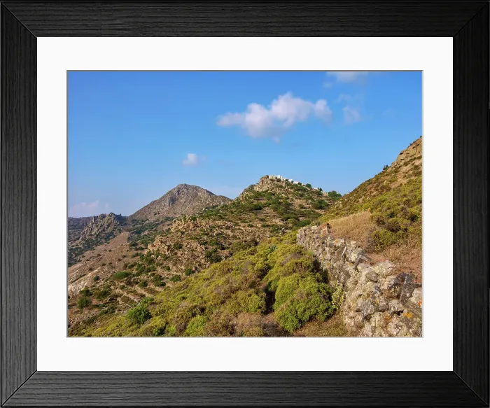 Framed Print : View towards Nikia Village, Nisyros Island, Dodecanese, Greek Islands, Greece, Europe Framed Print : View towards Nikia Village, Nisyros Island, Dodecanese, Greek Islands, Greece, Europe