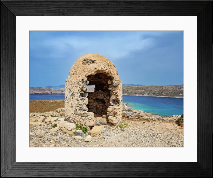 Framed Print : Venetian Fort Ruins, Imeri Gramvousa, Chania Region, Crete, Greek Islands, Greece, Europe Framed Print : Venetian Fort Ruins, Imeri Gramvousa, Chania Region, Crete, Greek Islands, Greece, Europe