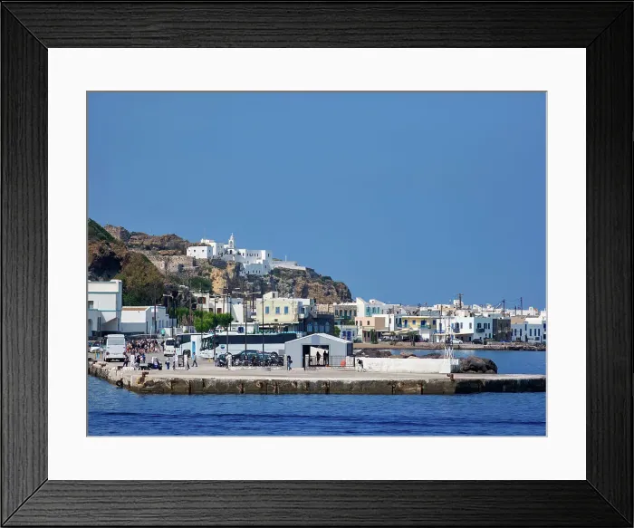 Framed Print : Port in Mandraki, Nisyros Island, Dodecanese, Greek Islands, Greece, Europe Framed Print : Port in Mandraki, Nisyros Island, Dodecanese, Greek Islands, Greece, Europe