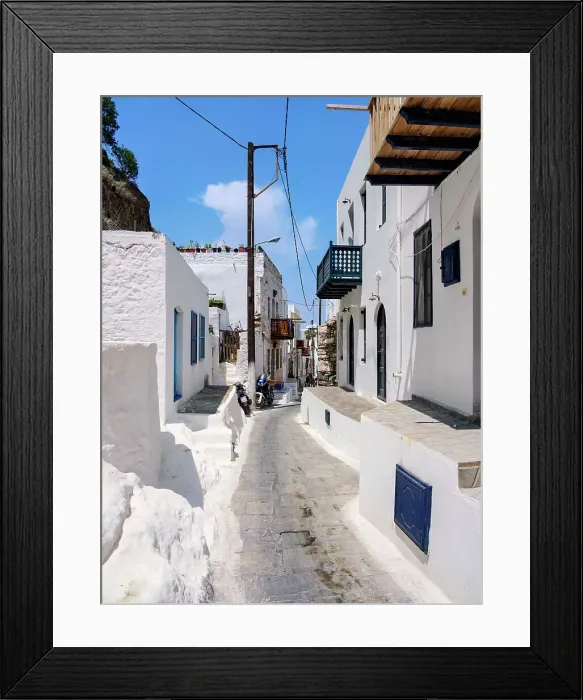 Framed Print : Street of Mandraki Town, Nisyros Island, Dodecanese, Greek Islands, Greece, Europe Framed Print : Street of Mandraki Town, Nisyros Island, Dodecanese, Greek Islands, Greece, Europe