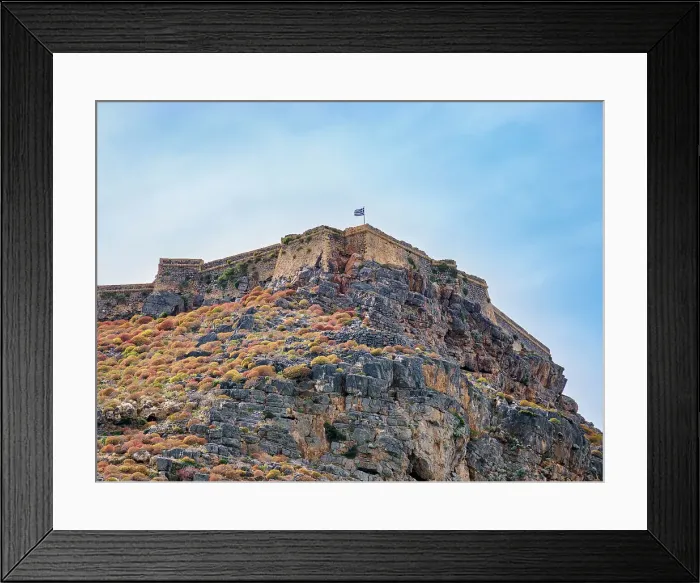 Framed Print : Venetian Fort Ruins, Imeri Gramvousa, Chania Region, Crete, Greek Islands, Greece, Europe Framed Print : Venetian Fort Ruins, Imeri Gramvousa, Chania Region, Crete, Greek Islands, Greece, Europe