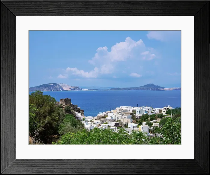 Framed Print : Mandraki Town, elevated view, Nisyros Island, Dodecanese, Greek Islands, Greece, Europe Framed Print : Mandraki Town, elevated view, Nisyros Island, Dodecanese, Greek Islands, Greece, Europe