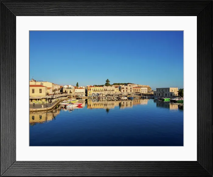 Framed Print : Old Venetian Port, City of Rethymno, Rethymno Region, Crete, Greek Islands, Greece, Europe Framed Print : Old Venetian Port, City of Rethymno, Rethymno Region, Crete, Greek Islands, Greece, Europe
