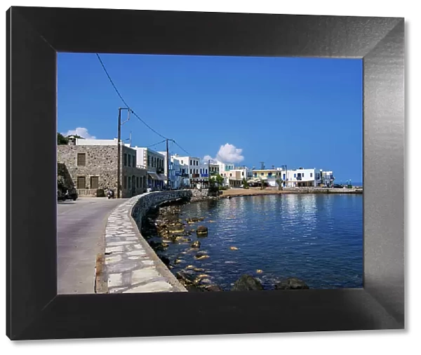 View of Mandraki Town, Nisyros Island, Dodecanese, Greek Islands, Greece, Europe