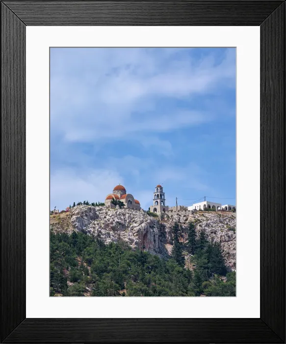 Framed Print : Saint Savvas the New of Kalymnos, Kalymnian Monastery, Pothia (Kalymnos Town), Kalymnos Island, Dodecanese, Greek Islands, Greece, Europe Framed Print : Saint Savvas the New of Kalymnos, Kalymnian Monastery, Pothia (Kalymnos Town), Kalymnos Island, Dodecanese, Greek Islands, Greece, Europe