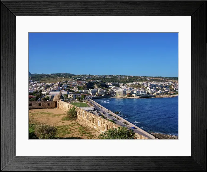 Framed Print : Venetian Fortezza Castle, City of Rethymno, Rethymno Region, Crete, Greek Islands, Greece, Europe Framed Print : Venetian Fortezza Castle, City of Rethymno, Rethymno Region, Crete, Greek Islands, Greece, Europe
