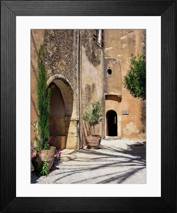 Framed Print : Arkadi Monastery, Rethymno Region, Crete, Greek Islands, Greece, Europe Framed Print : Arkadi Monastery, Rethymno Region, Crete, Greek Islands, Greece, Europe