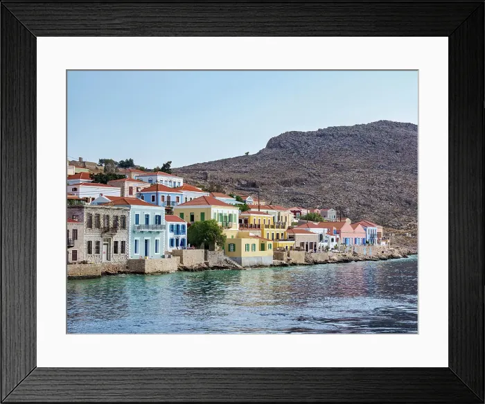 Framed Print : Chalki Village, Emporio, Halki Island, Dodecanese, Greek Islands, Greece, Europe Framed Print : Chalki Village, Emporio, Halki Island, Dodecanese, Greek Islands, Greece, Europe