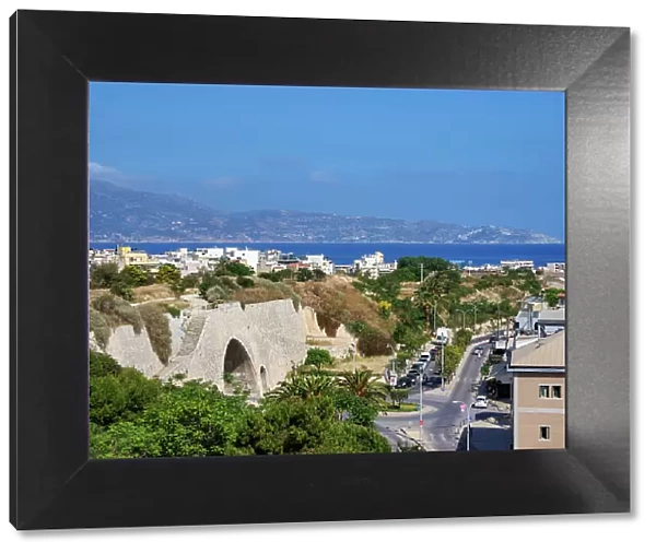 Bethlehem Gate, elevated view, City of Heraklion, Crete, Greek Islands, Greece, Europe
