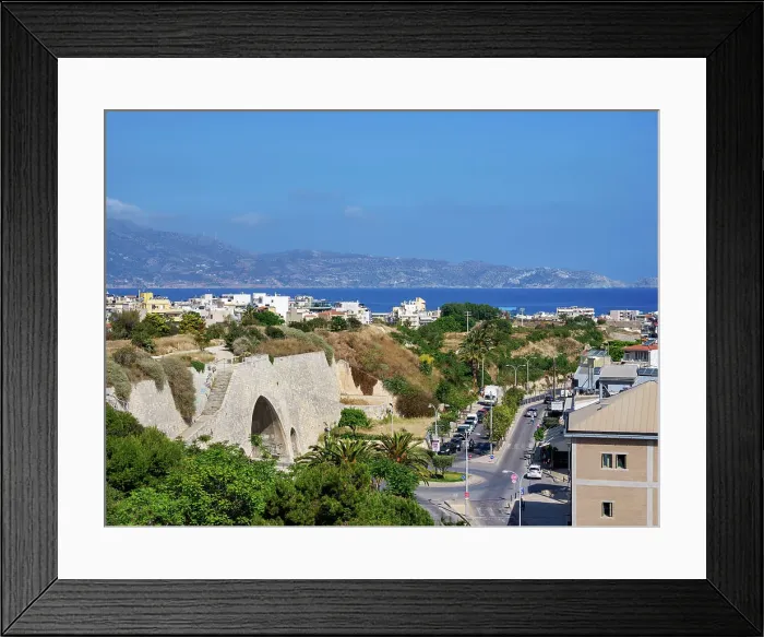 Framed Print : Bethlehem Gate, elevated view, City of Heraklion, Crete, Greek Islands, Greece, Europe Framed Print : Bethlehem Gate, elevated view, City of Heraklion, Crete, Greek Islands, Greece, Europe