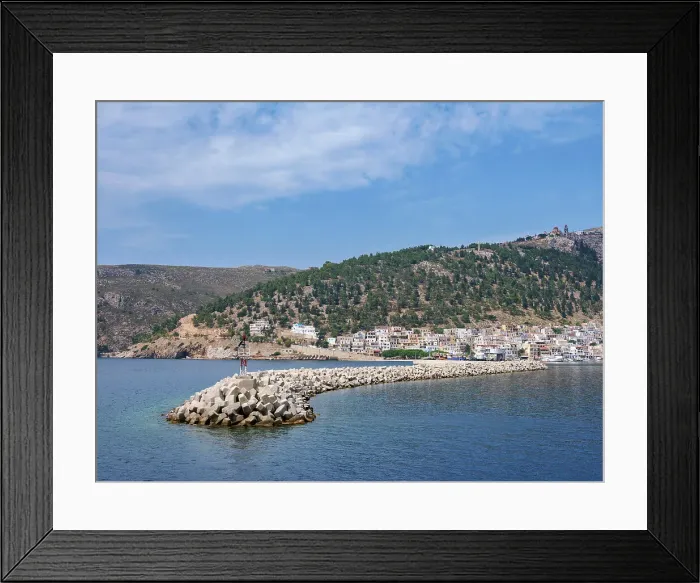 Framed Print : Pothia (Kalymnos Town), Kalymnos Island, Dodecanese, Greek Islands, Greece, Europe Framed Print : Pothia (Kalymnos Town), Kalymnos Island, Dodecanese, Greek Islands, Greece, Europe